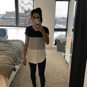 Scoopneck, lightweight tee